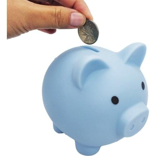 Colorful Washable Bank Toy Soft Portable Piggy Coin Bank for Activity Center Vinyl Bank Toy Preschool Gift Coin Cash Box