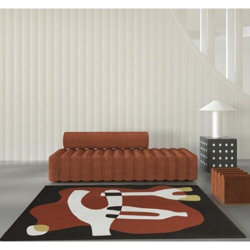 Modern Living Room Bathroom Rug Nordic Felt Funny Carpet Area Rugs Bath Room Rug Kitchen Floor Mats Doormat Chic Home Decor