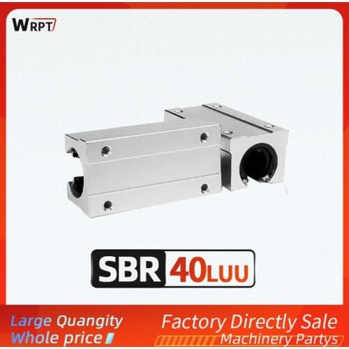 Standard open box type extended linear block SBR40LUU/with copper sleeve/dustproof