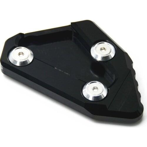 Motorcycle 2017 CNC Kickstand Kick Stank Extension Foot Plate Pad For SUZUKI GSXR1000 GSXR 1000 2009-2017
