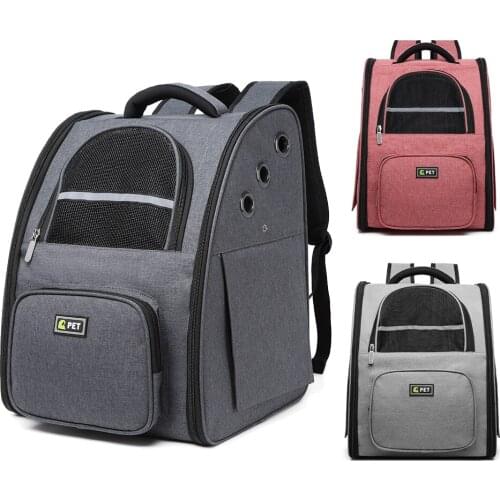 High capacity Portable cat bag summer outing pet full transparent space capsule cat backpack puppy take out shoulder school bag