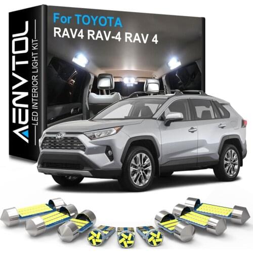AENVTOL Canbus Interior Light LED For Toyota RAV4 RAV 4 XA10 20 30 40 50 1998 1999 2004 2006 2007 2016 2017 2018 2019 2020 2021