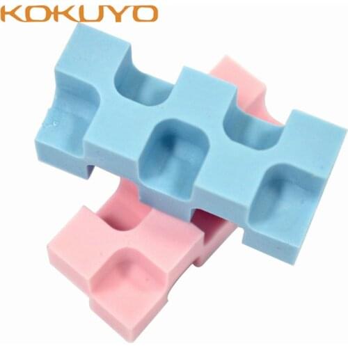 Japan KOKUYO U700N/U750 Creative Toy Bricks Style Eraser Multi-angle Erasing Supplies 28 Angles
