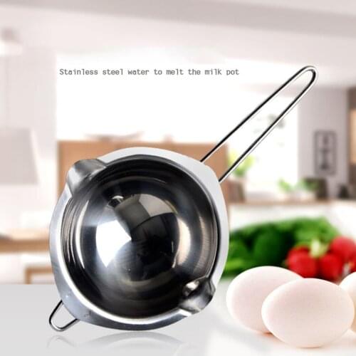 Mirror Like Stainless Steel Chocolate Butter Melting Pot Pan Kitchen Milk Bowl Boiler Cooking Accessories