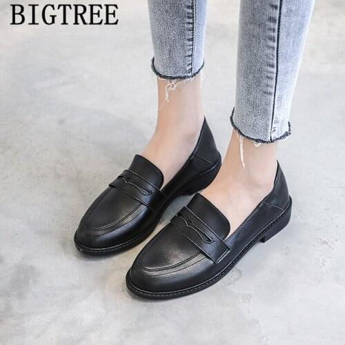 Ladies Shoes Black Oxford Shoes For Women Luxury Shoes Women Designers Fashion Slip On Zapatos Comodos De Mujer Kadın Ayakkabı