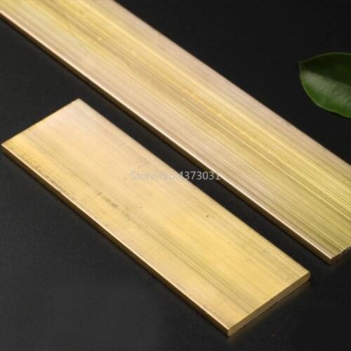 1pc Brass Copper Plate Sheet DIY Laser Cutting CNC Frame Model Mould material DIY Handmade material