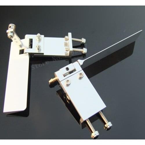 1 Piece RC Boat Aluminium Alloy Brand New Hot Sale 75mm 95mm Metal Suction Water Rudder For Remote Control RC Boats CNC Parts