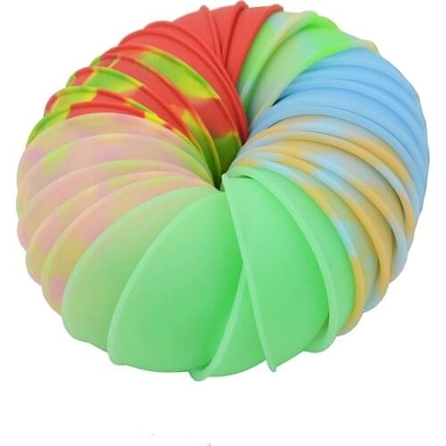 100pcs pinch bowls silicone heat-resistant flexible Mini Kitchen Bowl Herb Spice Gadget herbs dab oil Baking silicone prep bowls