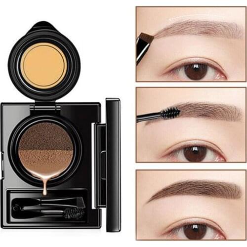 2 Colors Eyebrow Enhancer Waterproof Long Lasting Eyebrow Tint Cream MA