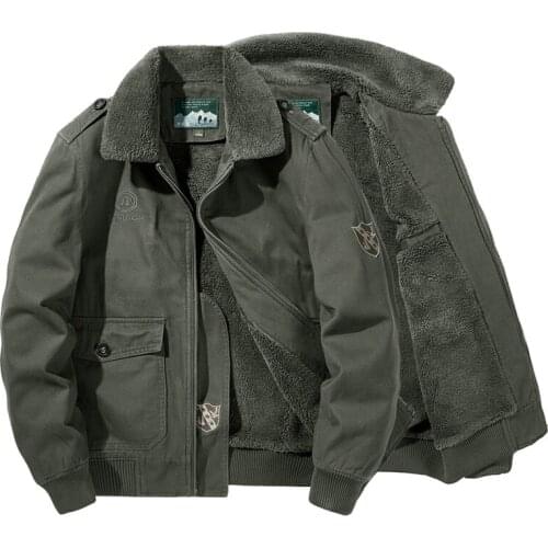 2021 Brand Winter Outdoor Military Jacket Men Warm Thicken Fleece Fashion Casual Coat Clothing Windbreaker Mens Jackets