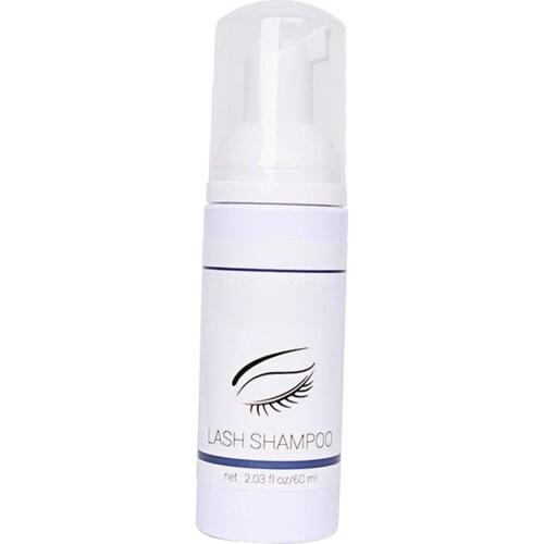 60ml Eyelash Extension Foam Mascara Cleanser Shampoo Paraben & Sulfate Free