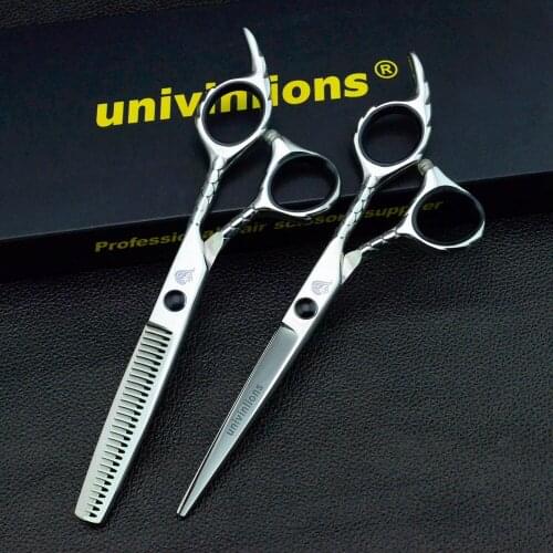 6" Shaving Razor Gift Hair Scissors Japanese Hair Cutting Shears Salon Hairdressing Scissors Thinner Shaver Barber Haircut Kit