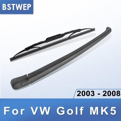 BSTWEP Rear Wiper & Arm for VW Golf MK5 2003 2004 2005 2006 2007 2008