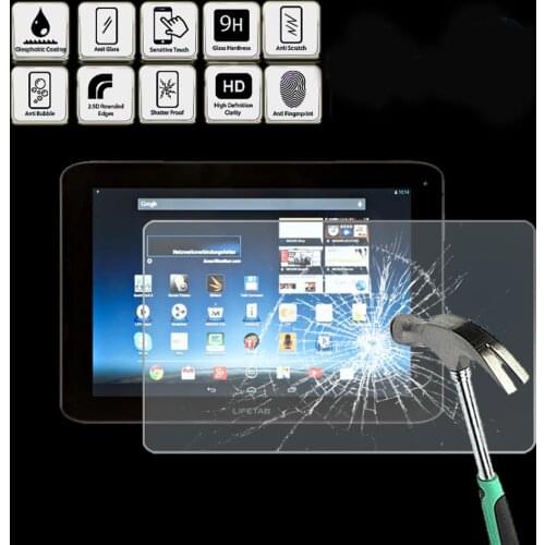 For Medion LifeTab E10318 MD98595 10.1" - Tablet Tempered Glass Screen Protector Cover Screen Film Protector Guard Cover