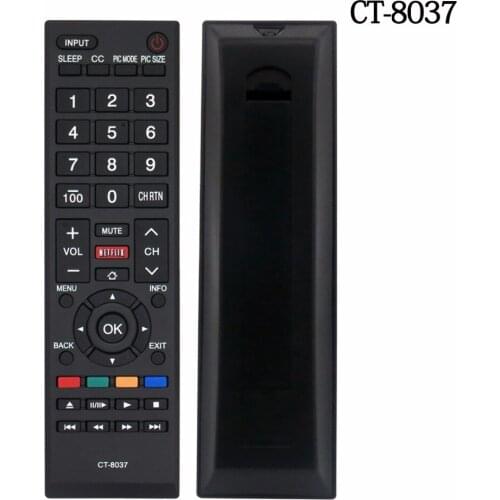 For Toshiba CT-8037 Remote Control 40L3400 40L3400U 50L3400U 65L5400 58L5400 58L5400U 58L5400UC 65L5400 65L5400U