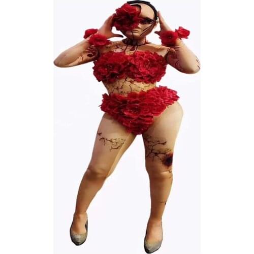 H128 Singer Pole Dancer Bodysuit Ghost Festival Cosplay Party Halloween High Elastic Stretched Prom Zombie Tight Siamese Leopard