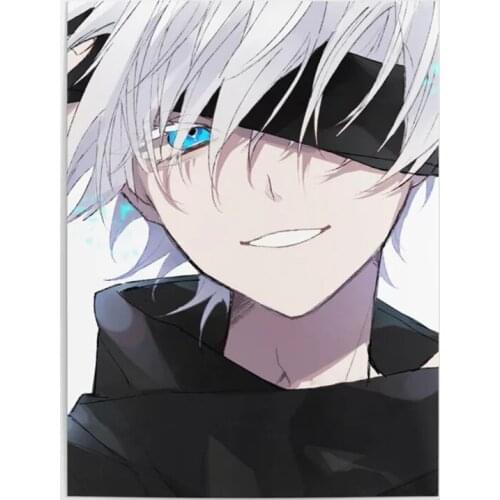 HD Printed Home Decoration Wall Art Modular Jujutsu Kaisen Pictures Poster For Living Room Anime Role Canvas Painting No Frame