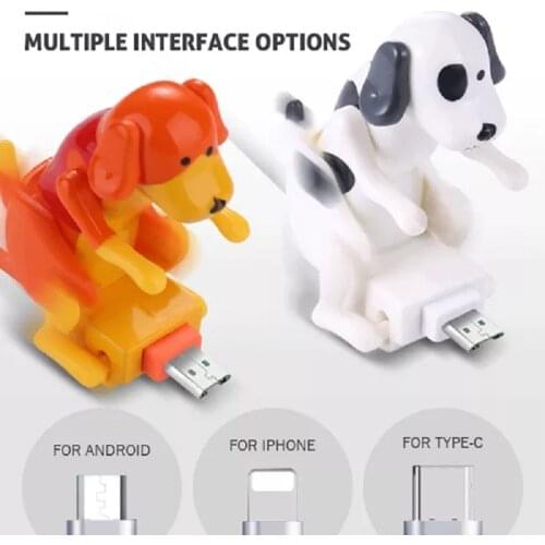 Stray Dog Charging Cable Suitable For Various Models Of Mobile Phones Type-C Portable UY8