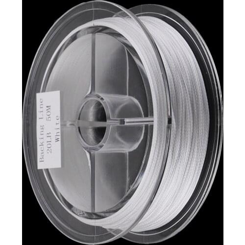 50M Fly Fishing Backing Line Trout Bass Salmon Pike Fishing Line 20LB/30LB