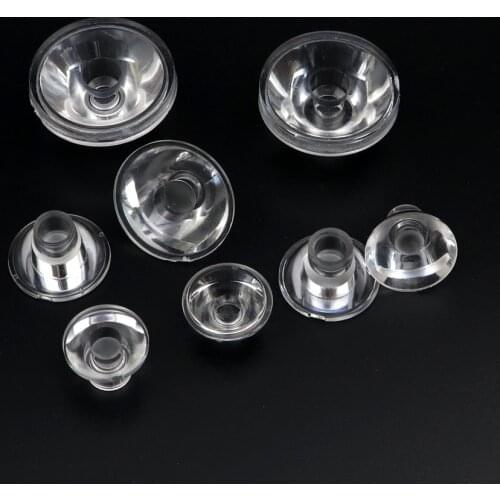 18mm 20mm 21mm 23mm 24mm 29mm 33 36mm Condensing concave mirror PMMA lens COB LED flashlight condenser Flat convex concave lens