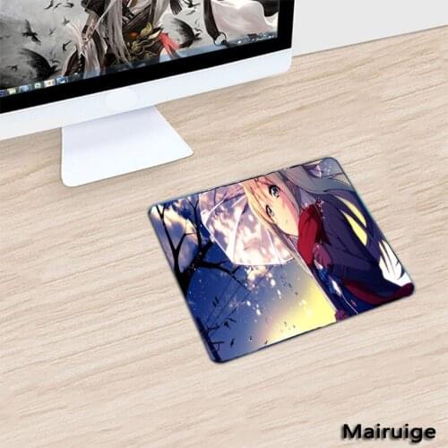 Mairuige Anime Cute girls role Mousepad DIY 220x180x2MM Anti-skid table mouse mat Movie Game role For animation lovers gamer