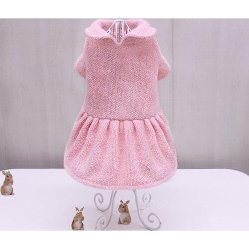 Autumn Winter Pet Dog Dress Cat Puppy Small Dog Clothes Yorkies Pomeranian Shih Tzu Maltese Bichon Poodle Schnauzer Clothing New