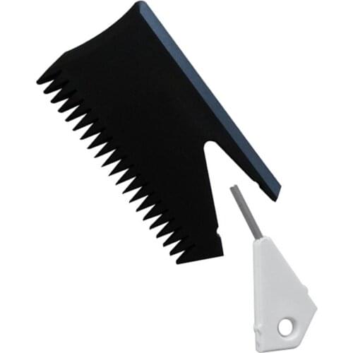 Anti-slip Wax Scraping Surfboard Wax Comb With Fin Key Skimboard Special Cleaning Remover Surfing Accessory For Water Sport Surf