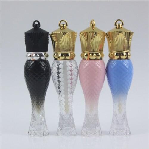50pcs/lot 6ml Beauty Shape Empty Lip gloss Tube, Lipgloss Container DIY, Queen Transparent Empty lipgloss bottle