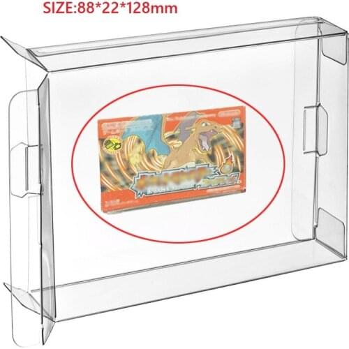 H 50pcs CIB Game Box Cartridge Case Protector Sleeve for GBA Games Box Protector Japan version