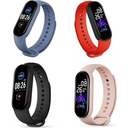 M5 Smart Watch 2020 new Smart Call Bracelet 0.96-Inch Colorful Screen Waterproof Global version Magnetic charge SmartWatch