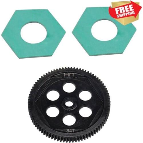 RC Radio control car Steel Spur Gear & Slipper Pads 48p 84t HR Losi 22S 2WD Camaro1/10 option upgrade parts