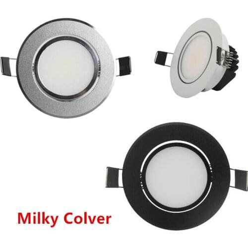 LED Downlight 3W 5W 7W 9W 12W Round Recessed Lamp AC110V 220V 230V 240V Led Bulb Bedroom Kitchen Indoor LED Spot Lighting