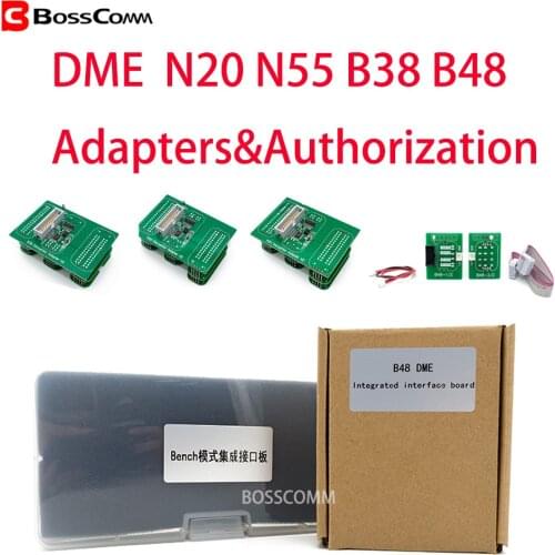 Yanhua Mini ACDP DME Board-Adapters For BMW Car Key-Progrommer N20 N63 S63 N55 B38 B48 MSV80 Connectors with Authorization