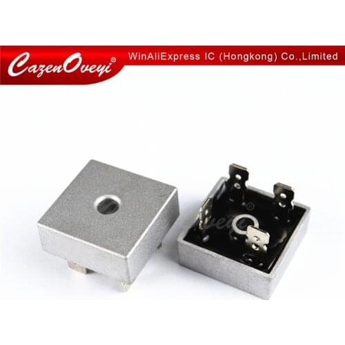 2pcs/lot GBPC5010 1000V50A Bridge rectifier Large current Built-in cooling fin In Stock