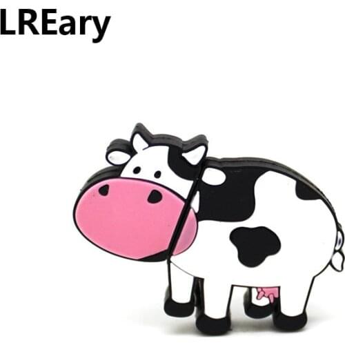 4gb 8gb 16gb 32gb cartoon Dairy Cow usb flash drive disk mini computer gift memory stick pendrive Pen drive personalized Cattle