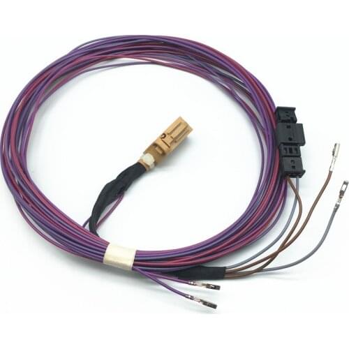 Car accessories Parking Assist PDC OPS Radar Switch Button Cable wiring harness For VW Jetta Golf 6 MK6 VI