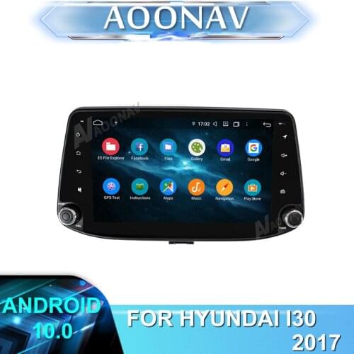 9 inch Android 10.0 Car Radio Stereo Touch Screen Car Multimedia Player 2 din GPS Stereo Wifi autoradio FOR HYUNDAI I30 2017