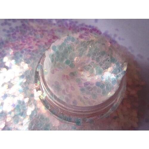 White Chameleon glitter 2MM