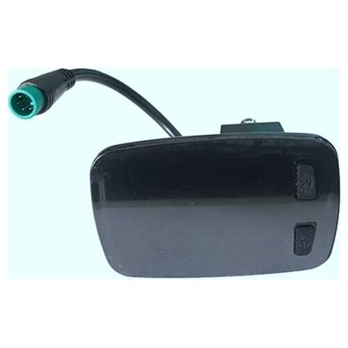 E-Bike LCD Display Digital Battery Voltage Display Switch for HIMO C20 Electric Bicycle Handle Throttle Parts