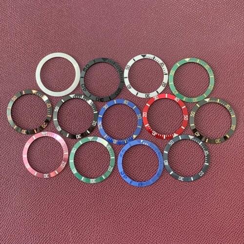 High quality ceramic watch frame watch accessories modified outer diameter 38mm inner diameter 30.8mm suitable for 40mm case