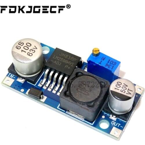 LM2596HVS LM2596 HV LM2596HV DC-DC Adjustable Step Down Buck Converter Power Module 4.5-50V To 3-35V Urrent limiting