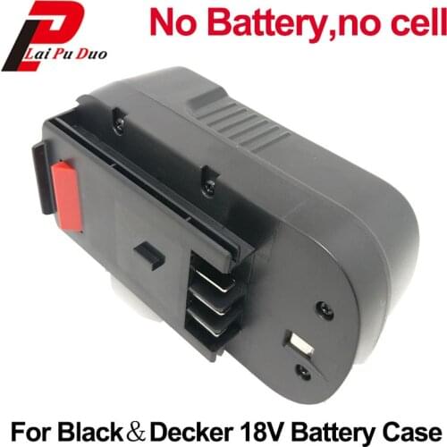 Plastic Case (No battery cells) For Black&Decker 18V Ni-CD Power Tool Battery A18 A1718 A18NH HPB18 HPB18 Shell Cover