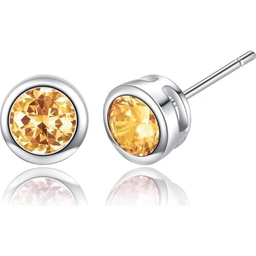 Multi-color transparent colorful AAA zircon jewelry fashion charm womens earrings engagement jewelry ladies gift