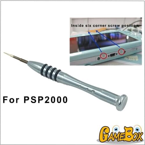 Inside Six Corner Screwdriver for Sony PSP 2000 Plum Blossom Screw Screwdriver For PSP2000