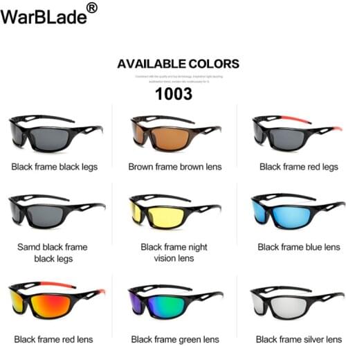 2018 Classic Polarized Sunglasses Square Brand Designer Polarized Women Night Vision Glasses Mens Driving Glasses UV400 WarBLade