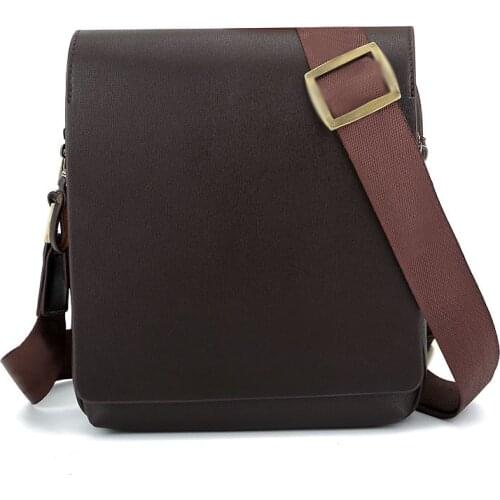 Mens Bags Crossbody Bags for Male Pu Leather Messenger Bags Business Casual Bag Men Bag High Quality Small Shoulder Bag Handbag