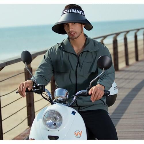 OhSunny Fishing Hoodie Shirts Clothes Jacket Sports Cycling Anti-UV Sunscreen Sun Protection Breathable Cooling Coats With Hoods