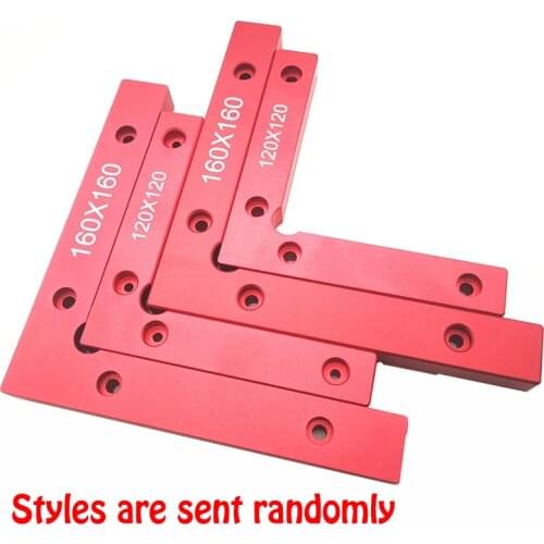120/160/200mm Aluminum Alloy 90 Degree Positioning Squares L Shape Corner Clamp Wood Metal Welding Fixing Tool Wooden Tools
