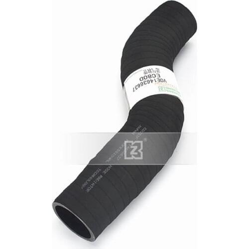 For Volvo Excavator Intercooler Air Intake Pipe EC80D D3 Turbocharger Engine Connection Hose VOE14636637