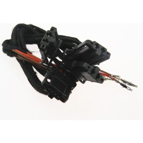 1pcs 3AD947411 3AD 947 411 Car Door Warning Lights Plug Wiring Harness For Passat B6 B7 MK5 MK6 Golf Tiguan Superb SEAT Alhambra